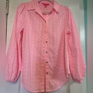 Lilly Pulitzer button down shirt
